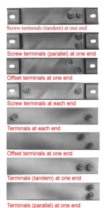 different terminals for ceramic strip heater different terminals for ceramic strip heater